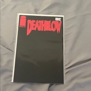 Deathblow Wall Art - Black and Red